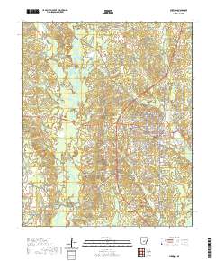 USGS US Topo 7.5-minute map for Sheridan AR 2020