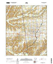 USGS US Topo 7.5-minute map for Siloam Springs AROK 2020