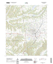 US Topo 7.5-minute map for Siloam Springs AROK