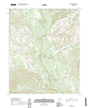 US Topo 7.5-minute map for Silver Ridge AR