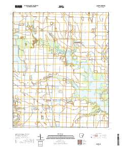 USGS US Topo 7.5-minute map for Slovak AR 2020