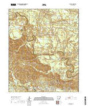 USGS US Topo 7.5-minute map for Snow Hill AR 2020