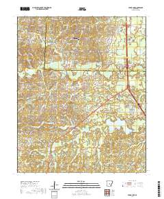 USGS US Topo 7.5-minute map for Spring Lake AR 2020