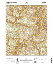 USGS US Topo 7.5-minute map for Steprock AR 2020