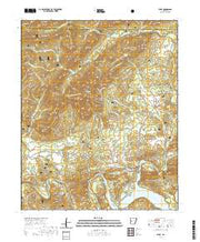 USGS US Topo 7.5-minute map for Story AR 2020