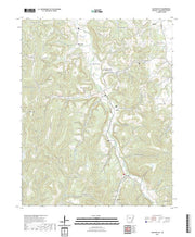 US Topo 7.5-minute map for Sulphur City AR