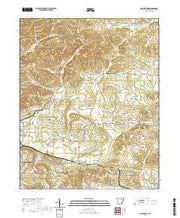 USGS US Topo 7.5-minute map for Sulphur Rock AR 2020