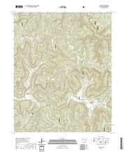 US Topo 7.5-minute map for Swain AR