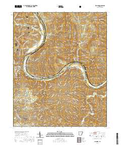 USGS US Topo 7.5-minute map for Sylamore AR 2020