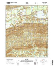 USGS US Topo 7.5-minute map for Thornburg AR 2020