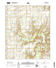 USGS US Topo 7.5-minute map for Tichnor AR 2020