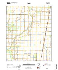 USGS US Topo 7.5-minute map for Tilton AR 2020