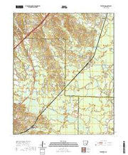 USGS US Topo 7.5-minute map for Traskwood AR 2020