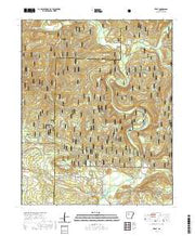 USGS US Topo 7.5-minute map for Treat AR 2020