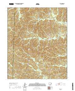 USGS US Topo 7.5-minute map for Troy AR 2020