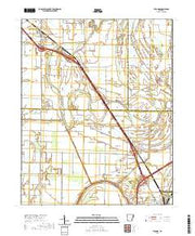 USGS US Topo 7.5-minute map for Tyronza AR 2020