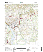 US Topo 7.5-minute map for Van Buren AR