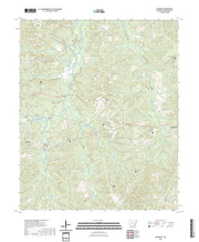 US Topo 7.5-minute map for Waterloo AR