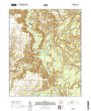 USGS US Topo 7.5-minute map for Weber AR 2020