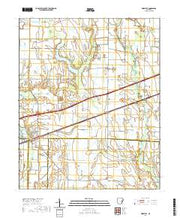 USGS US Topo 7.5-minute map for Wheatley AR 2020