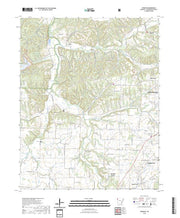 US Topo 7.5-minute map for Wheeler AR