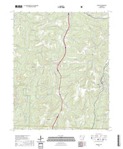 US Topo 7.5-minute map for Winslow AR