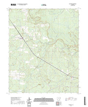 US Topo 7.5-minute map for Winthrop AR