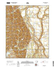 USGS US Topo 7.5-minute map for Wittsburg AR 2020