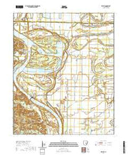 USGS US Topo 7.5-minute map for Wright AR 2020