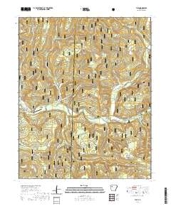 USGS US Topo 7.5-minute map for Yale AR 2020