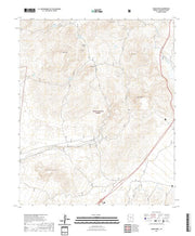 US Topo 7.5-minute map for Adams Mesa AZ
