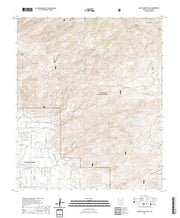 US Topo 7.5-minute map for Agua Caliente Hill AZ