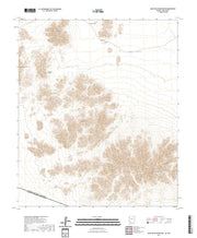 USGS US Topo 7.5-minute map for Agua Dulce Mountains AZSON 2021