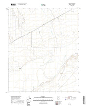 USGS US Topo 7.5-minute map for Aztec NW AZ 2021