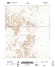 US Topo 7.5-minute map for Bates Well AZ