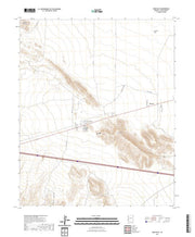 US Topo 7.5-minute map for Bear Hills AZ