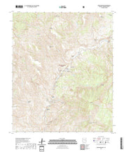 US Topo 7.5-minute map for Bear Mountain AZ