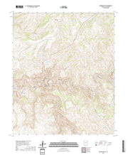 US Topo 7.5-minute map for Beckers Butte AZ