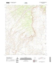 US Topo 7.5-minute map for Big Willow Spring Canyon AZ