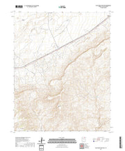 US Topo 7.5-minute map for Black Mesa Wash NW AZ