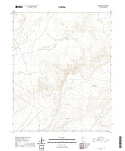 US Topo 7.5-minute map for Blairs Spring AZ