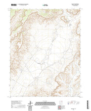 US Topo 7.5-minute map for Blue Gap AZ