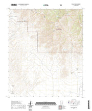 US Topo 7.5-minute map for Blue Jay Peak AZ