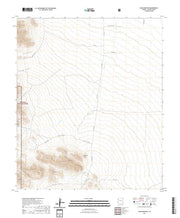 US Topo 7.5-minute map for Blue Mountain AZ