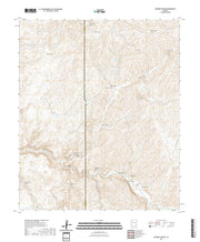 US Topo 7.5-minute map for Booger Canyon AZ