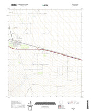 US Topo 7.5-minute map for Bowie AZ