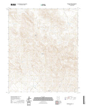 US Topo 7.5-minute map for Branaman Spring AZ