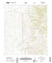 USGS US Topo 7.5-minute map for Bruno Peak AZ 2021