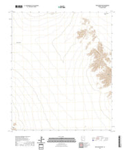 US Topo 7.5-minute map for Bryan Mountains AZ