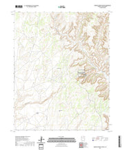 US Topo 7.5-minute map for Bubbling Spring Canyon AZ